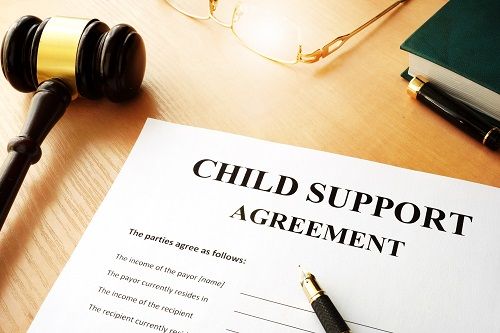 Child support agreement in Glen Burnie, Maryland